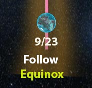 Follow equinox, September 23