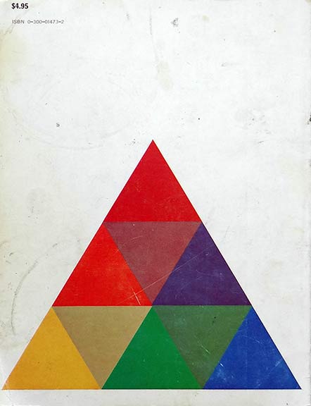 Interaction of Color back cover, 'Goethe's Color Triangle'