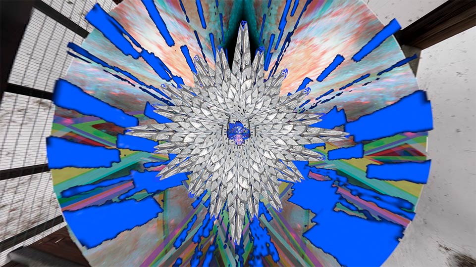 Pano below: Galactic Beam Being