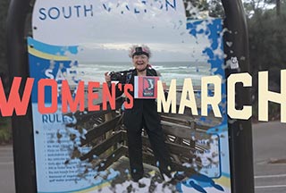 Women's March 2017 on Walton County Florida Beach