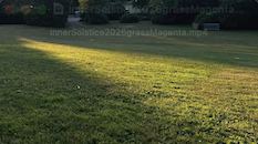 Inner Solstice 2026 sunrise on grass