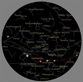 9-22-18 Night sky at Follow equinox 8:54PM CDT