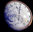 wrinkling clock icon