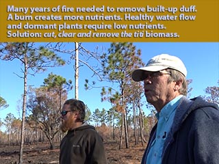 IC2015-08 Jeff Talbert and John Bente, biologists with Atlanta Botanical Garden, the ecological component funded by the BP Oil spill RESTORE grants