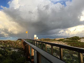 Overview, more rain clouds