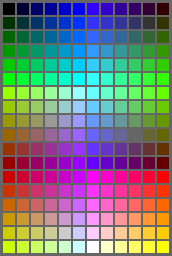 216 colors
